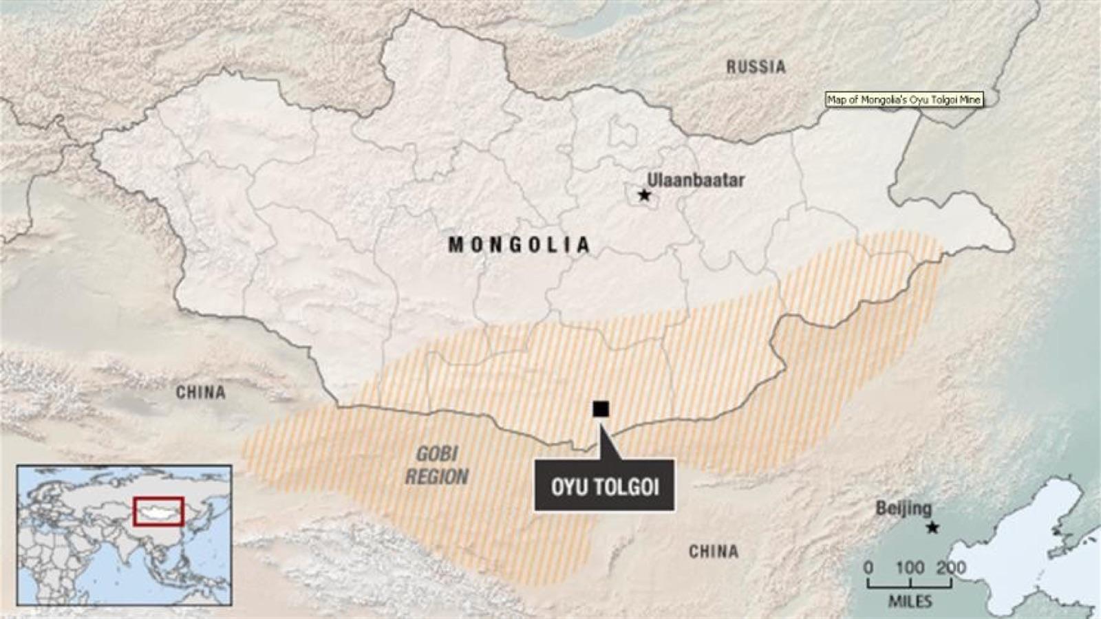 Оюу Толгой уурхайн сайт дээрх 220 кВ-ын 